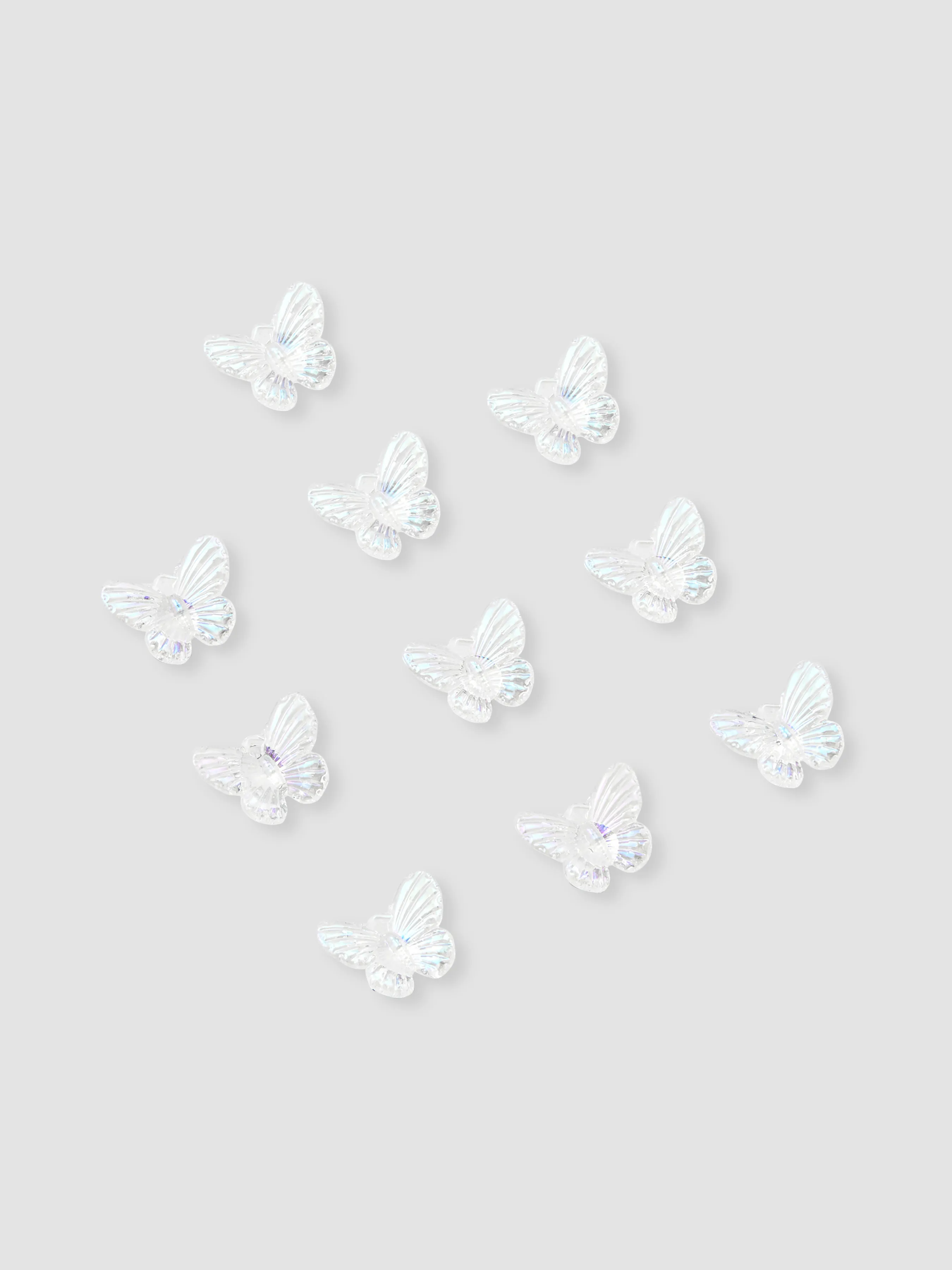  10PCS PINCES À CHEVEUX PAPILLON