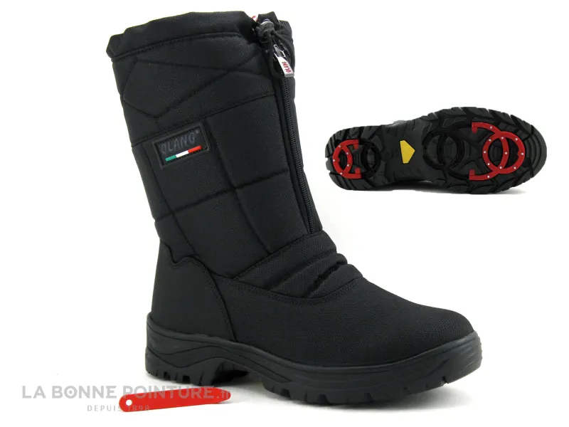 Achat chaussures Olang Homme Botte Pluie Neige, vente Olang Stubai OC Tex Crampons Retractables noir H