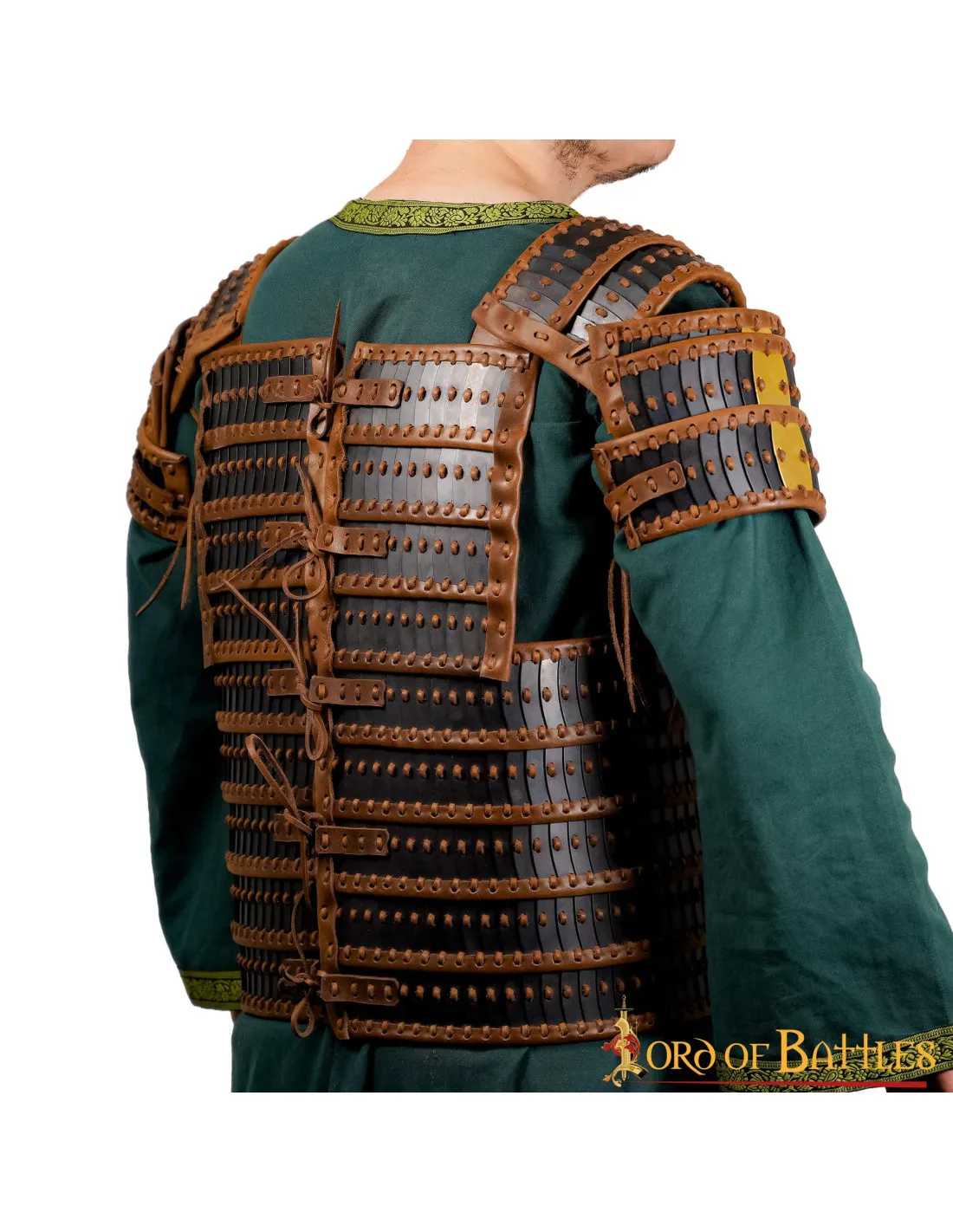 Armure lamellaire viking en cuir véritable ⚔️ Boutique Épées