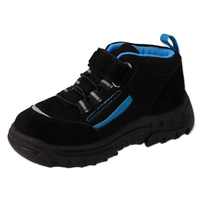 Befado chaussures pour enfants noir / turquoise 515X002 le noir