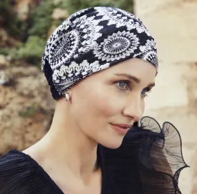 Bonnet Amia Lin – Bonnet chimio léger et aéré en 100% maille de lin