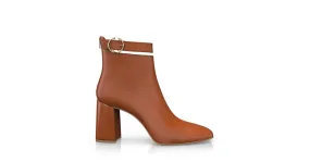 Bottines à bout et talon carré 51392 | Girotti