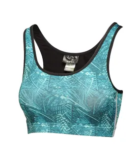 Brassière de sport asana femme turquoise Regatta