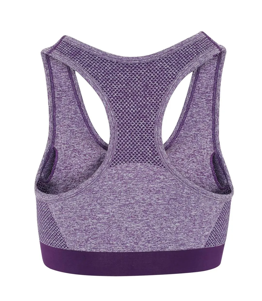 Brassière de sport femme violet TriDri