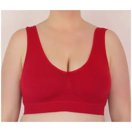 Brassière soutien gorge femme LAURA rouge