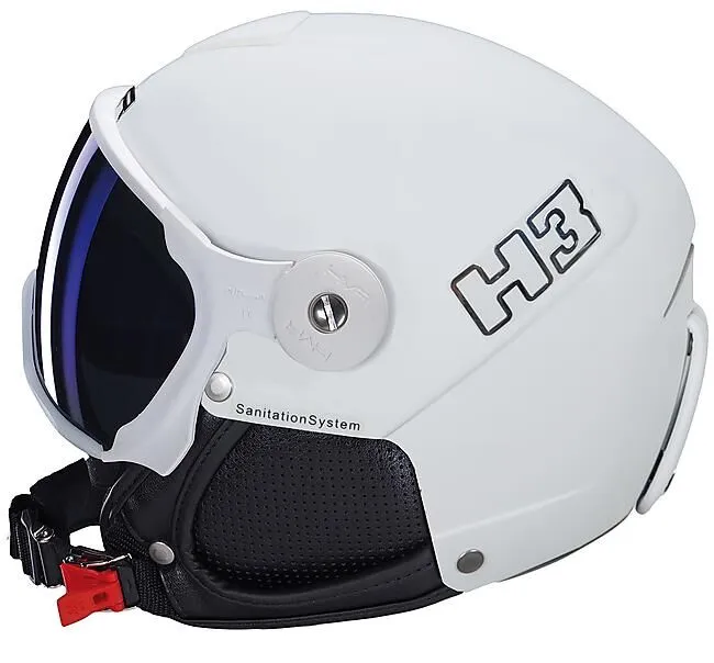 CASQUE DE SKI H3 + VISIERE photochromique