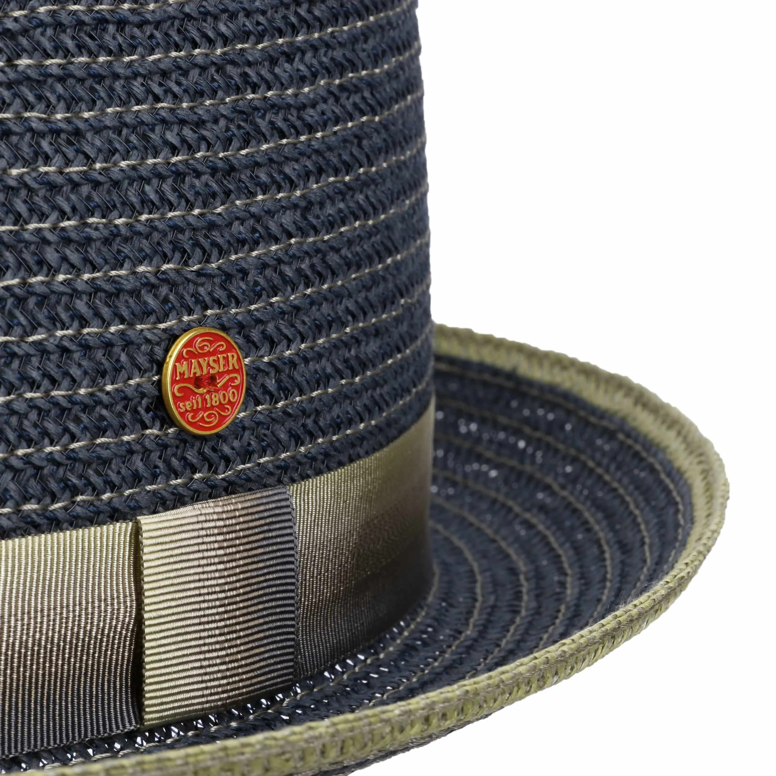 Chapeau en Paille Andy Pork Pie by Mayser --> Chapeaux, casquettes & bonnets en ligne ▷ Chapeaushop