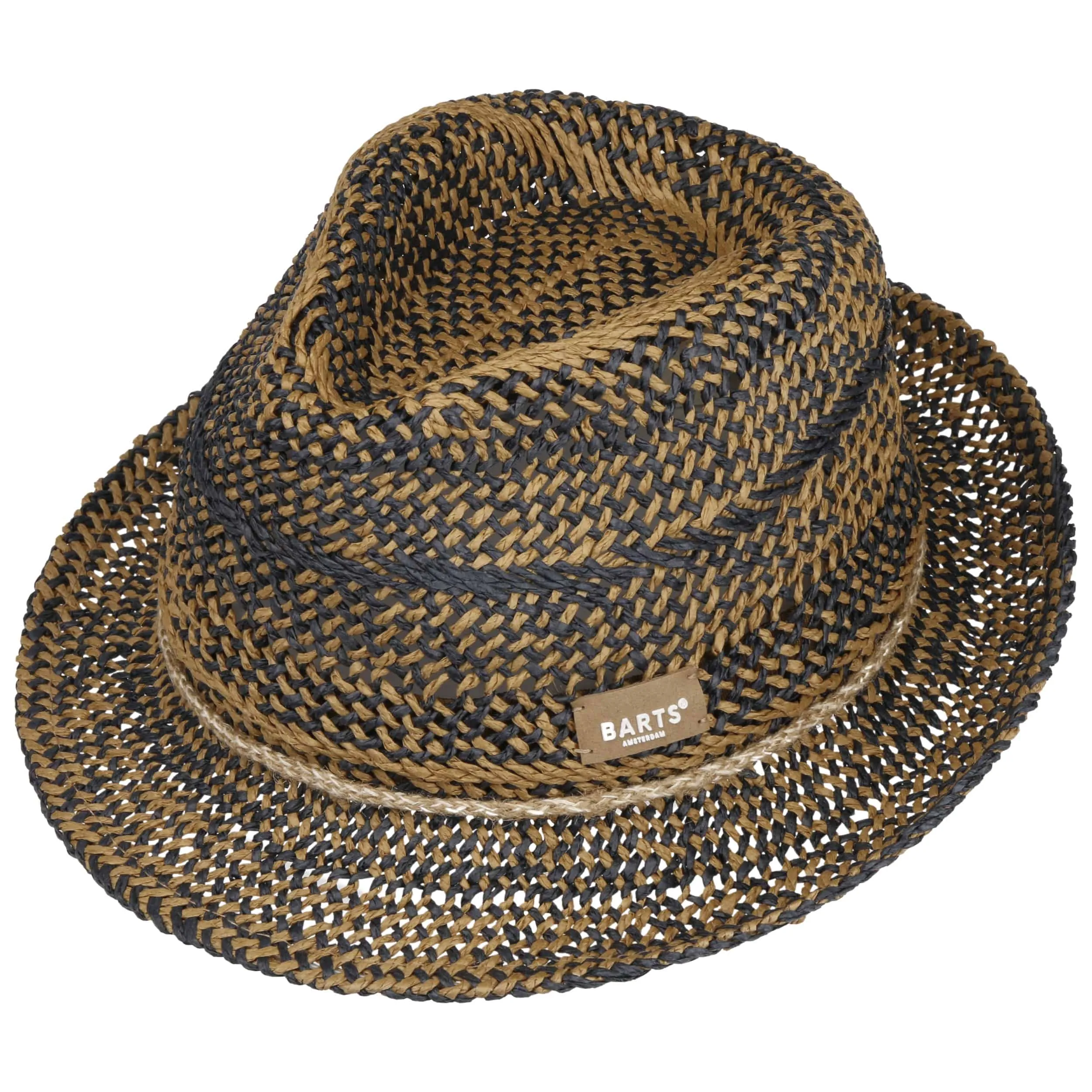 Chapeau en Paille Anjar Trilby by Barts --> Chapeaux, casquettes & bonnets en ligne ▷ Chapeaushop