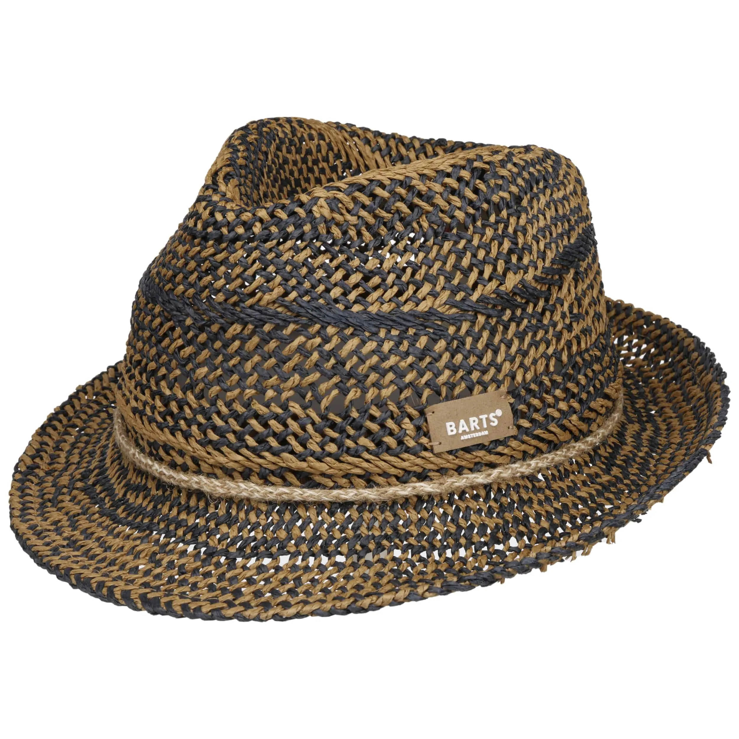 Chapeau en Paille Anjar Trilby by Barts --> Chapeaux, casquettes & bonnets en ligne ▷ Chapeaushop