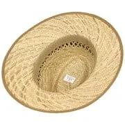 Chapeau en Paille Big Brim Traveller by Lipodo --> Chapeaux, casquettes & bonnets en ligne ▷ Chapeaushop