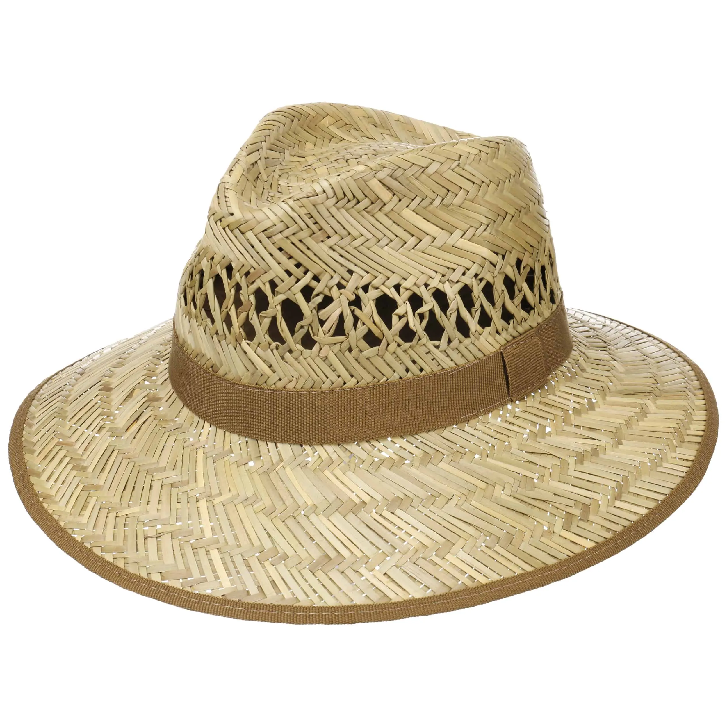 Chapeau en Paille Big Brim Traveller by Lipodo --> Chapeaux, casquettes & bonnets en ligne ▷ Chapeaushop