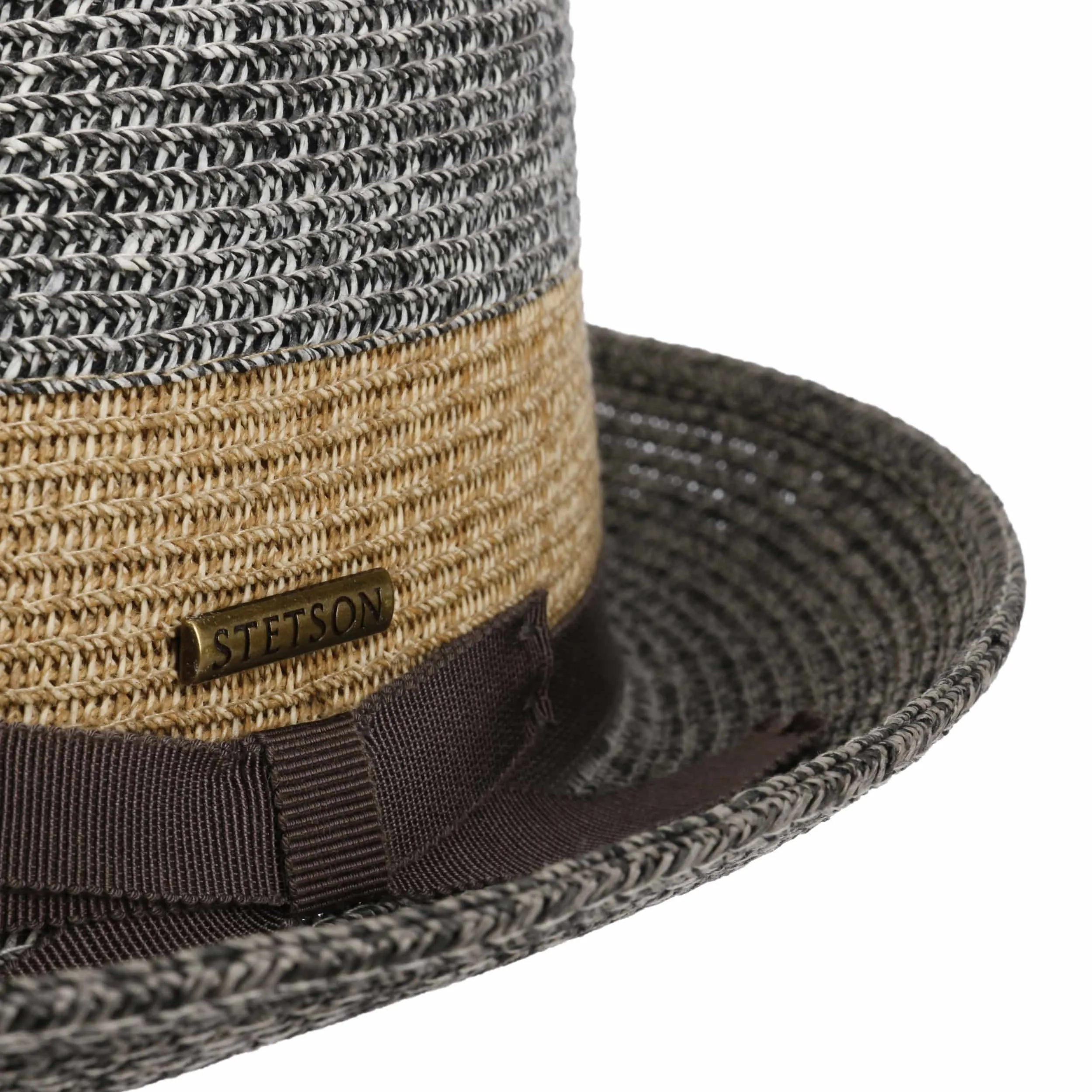 Chapeau en Paille Contrast Brim Player by Stetson --> Chapeaux, casquettes & bonnets en ligne ▷ Chapeaushop