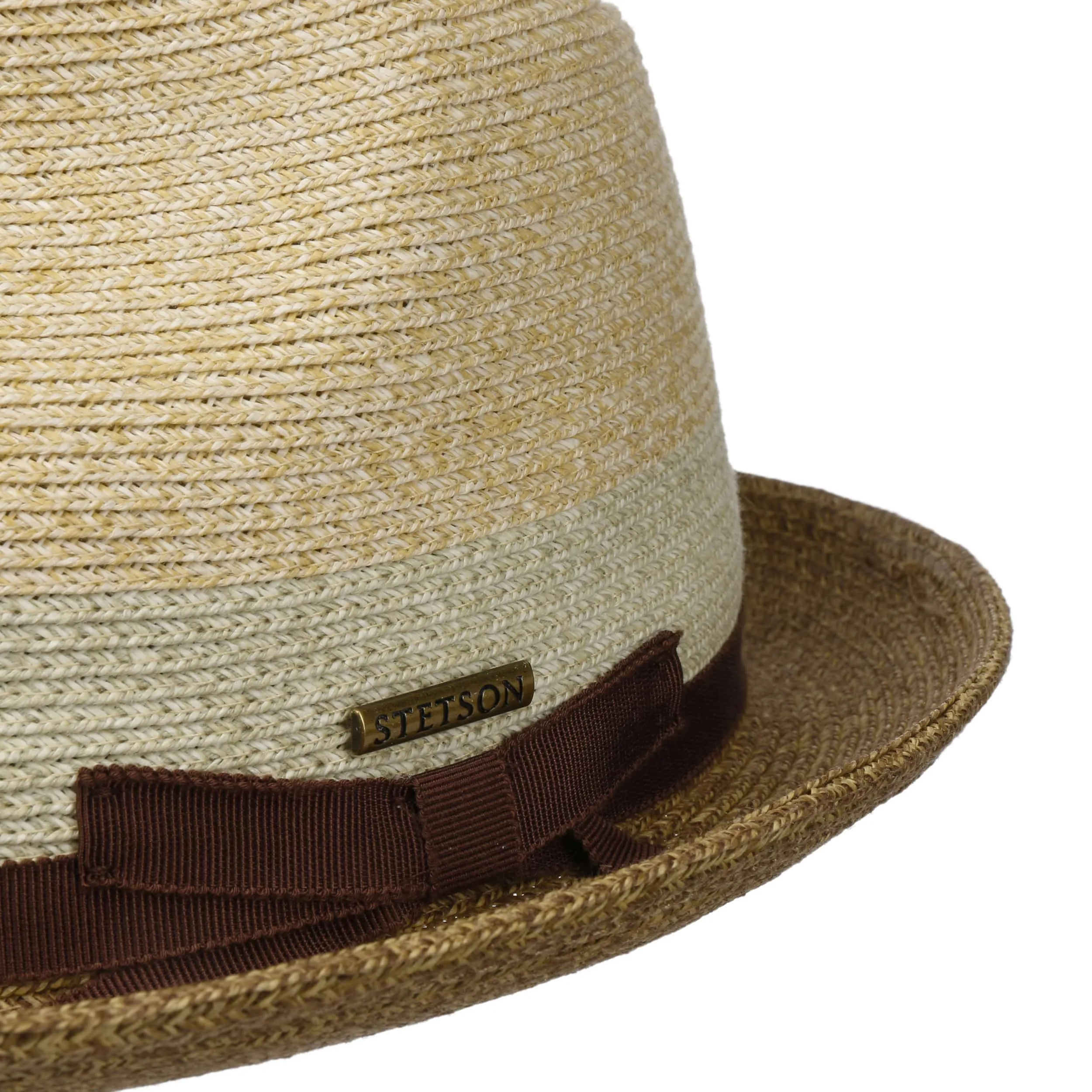 Chapeau en Paille Contrast Brim Player by Stetson --> Chapeaux, casquettes & bonnets en ligne ▷ Chapeaushop