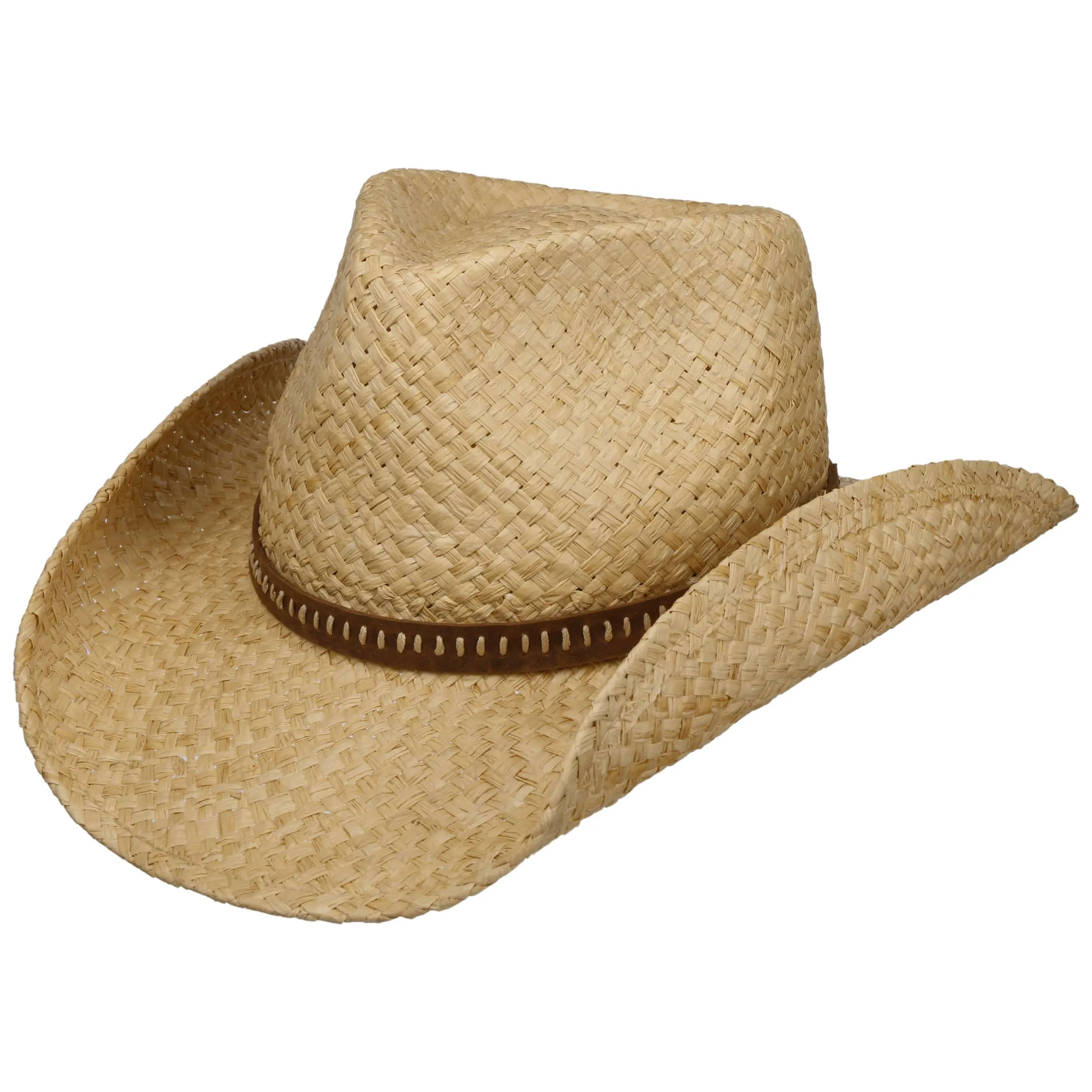 Chapeau en Paille Fair Oaks Western by Stetson --> Chapeaux, casquettes & bonnets en ligne ▷ Chapeaushop