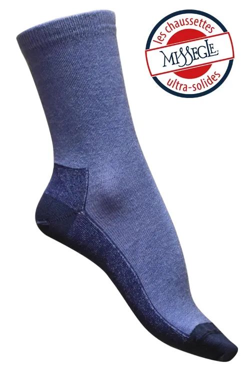 Chaussettes chaudes laine mérinos et soie ultra-solides