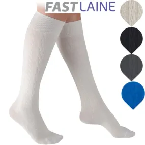 Chaussettes de contention Hiver FAST LAINE Thuasne Enfilage ultra facile, Laine Mérinos douce, 3 coloris , Classe 2