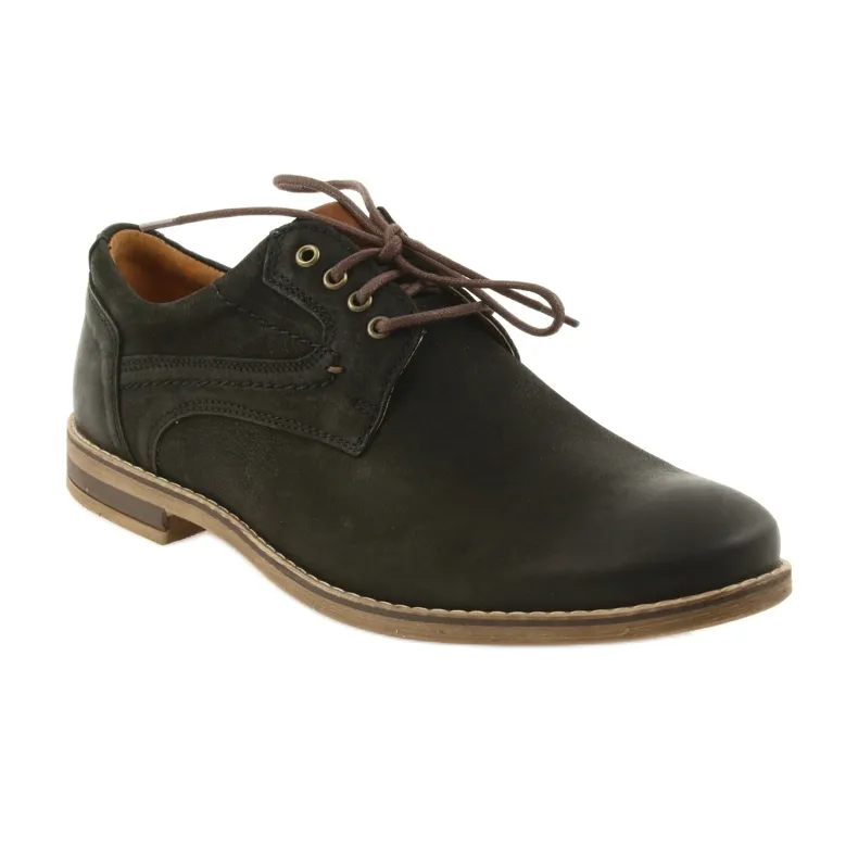 Chaussures basses pour hommes Riko 831 le noir