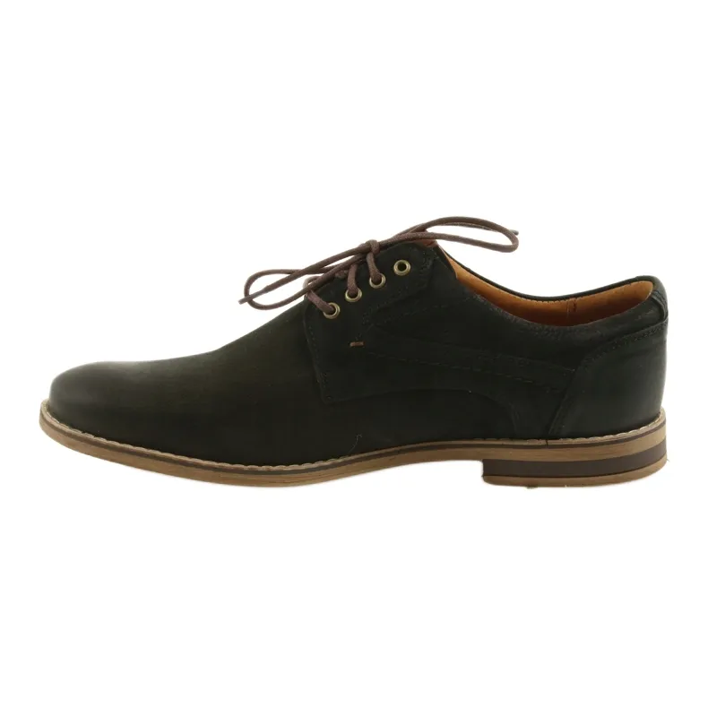 Chaussures basses pour hommes Riko 831 le noir