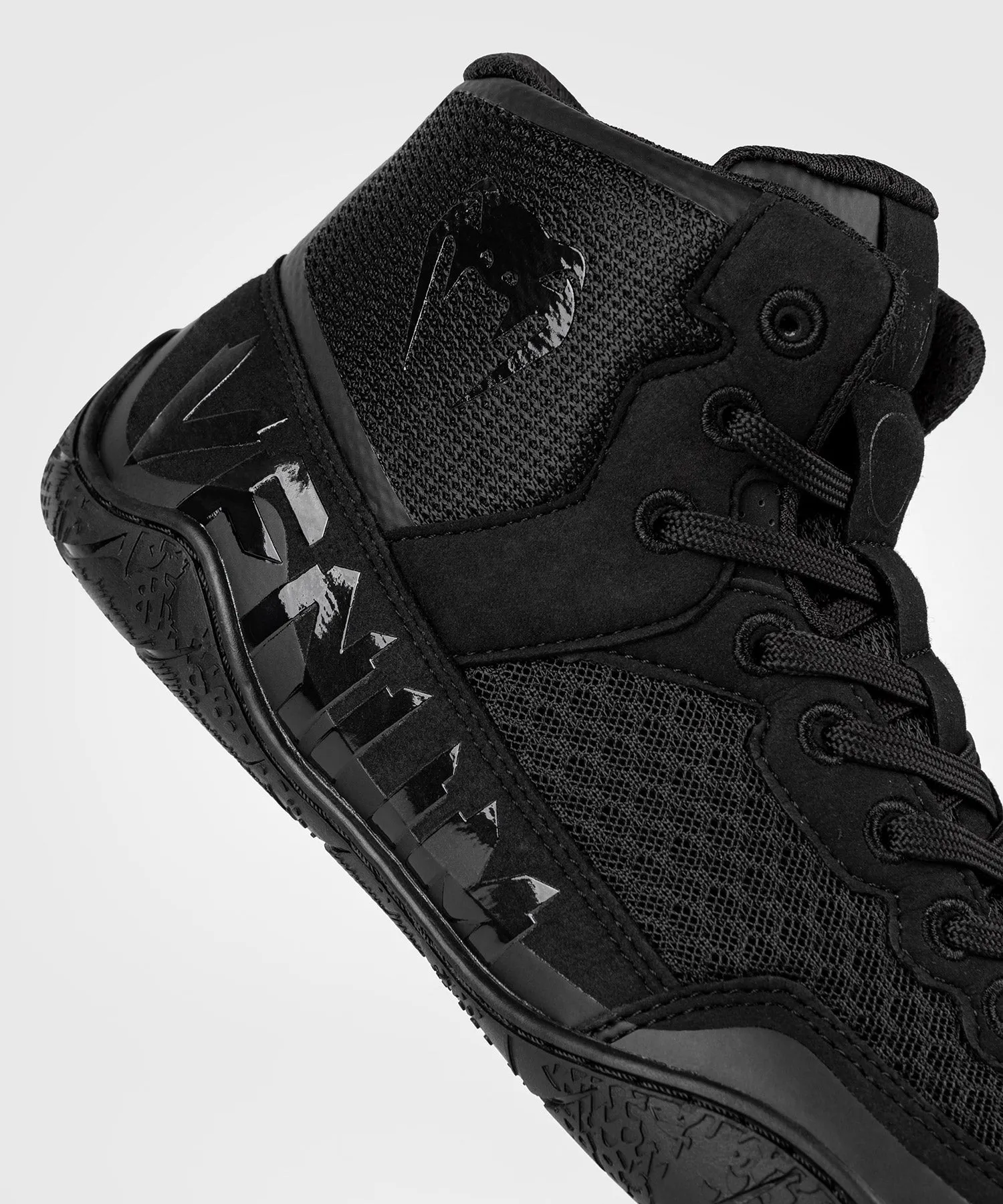 Chaussures de lutte Venum Elite - Noir/Noir