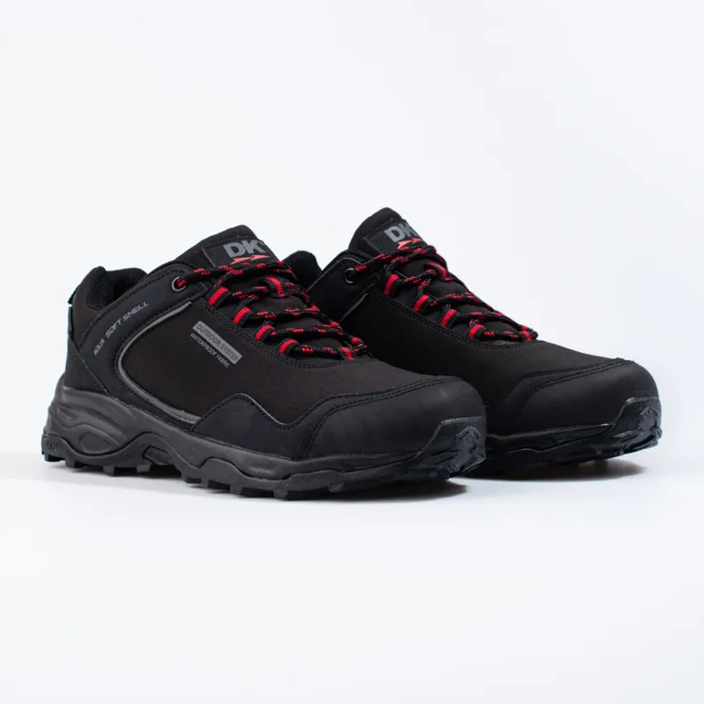 Chaussures de trekking confortables pour hommes DK le noir