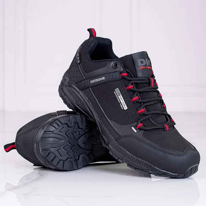 Chaussures de trekking pour hommes DK le noir