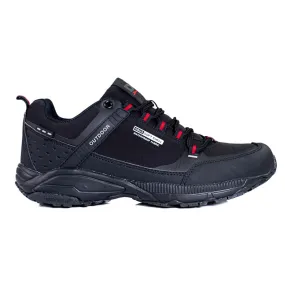 Chaussures de trekking pour hommes DK le noir