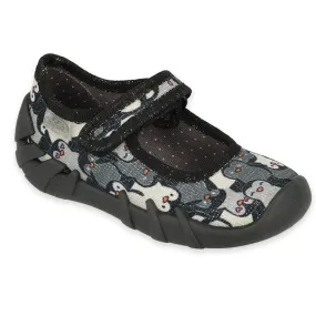 Chaussures de vitesse pour enfants Befado 109P239 le noir gris