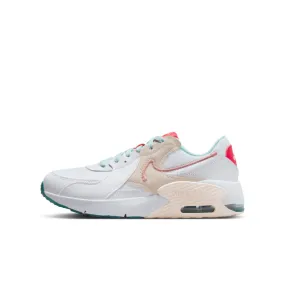 Chaussures Nike Air Max Excee GS pour fille (36-40) - Blanc/Rose/Vert