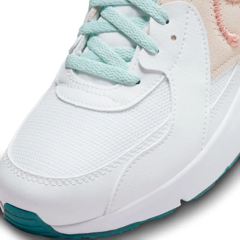 Chaussures Nike Air Max Excee GS pour fille (36-40) - Blanc/Rose/Vert