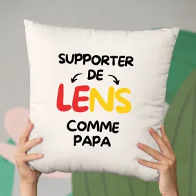 Coussin Supporter de Lens comme papa