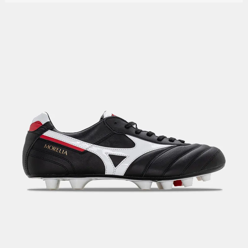 Crampons Mizuno Morelia II Japan FG - Noir/Blanc