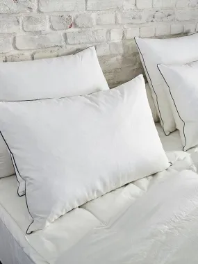 DUNLOPILLO - Oreiller Natur'Duv Ferme - 10% duvet - Blanc