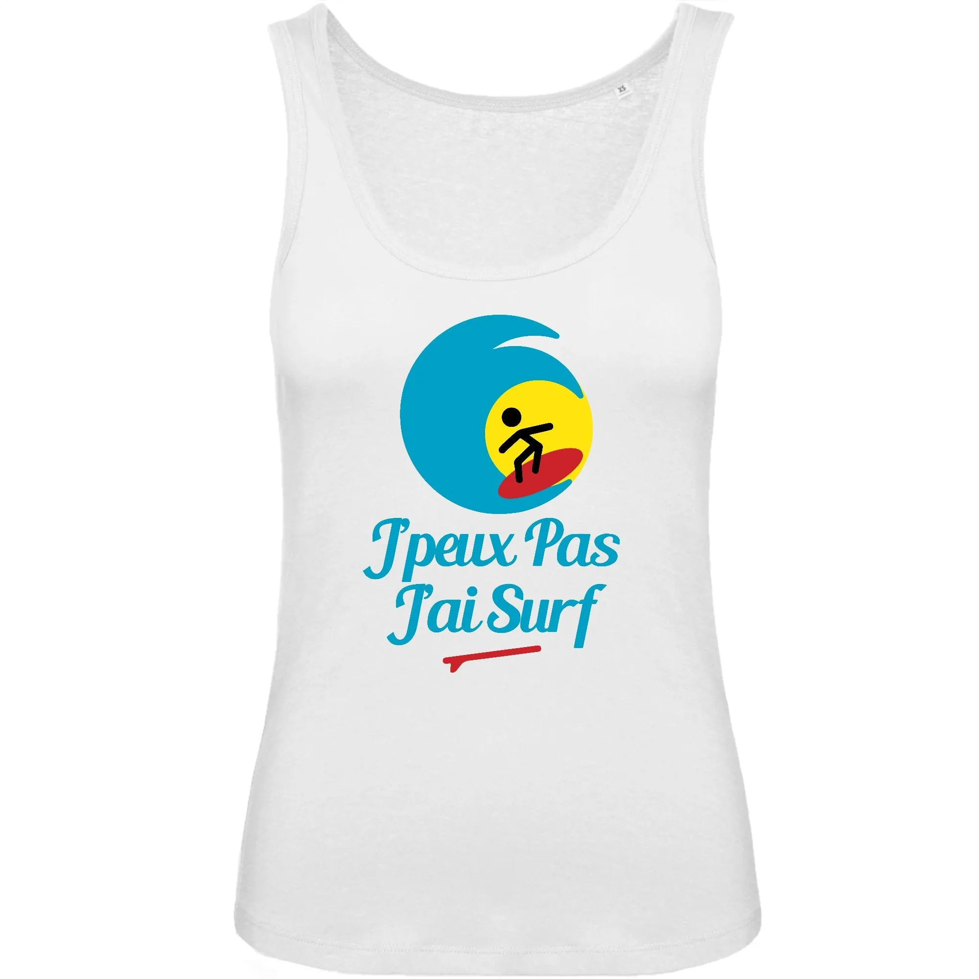 Débardeur Femme J'peux pas j'ai surf