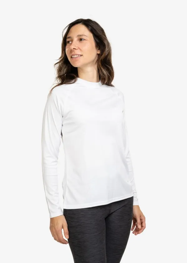 Haut UV-Tec femme, sans zip / blanc à partir de 39,95 € | SVB