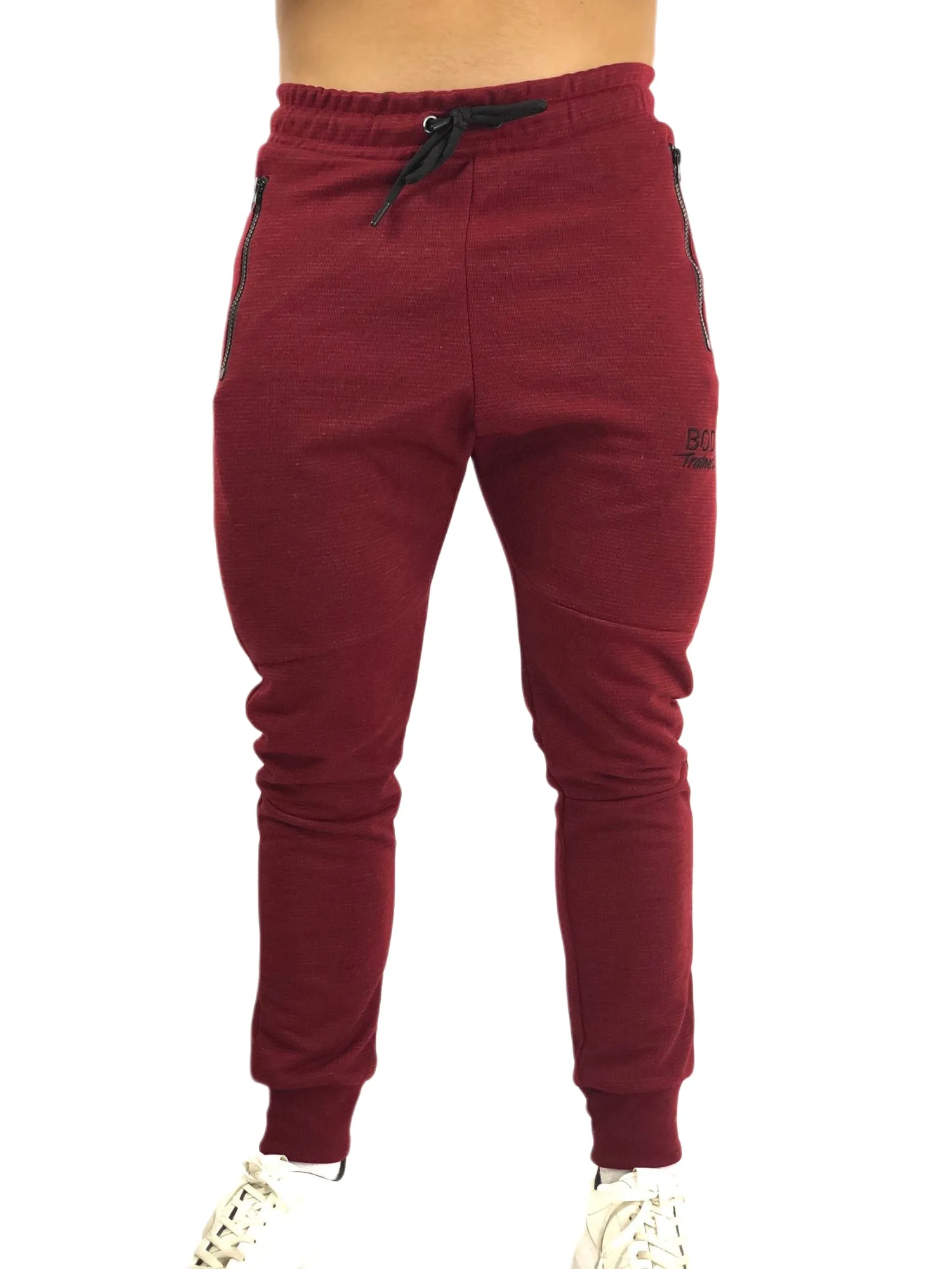 HOMME UPSIZE - Jogger - Rouge Bordeaux - BodyTrainerZ