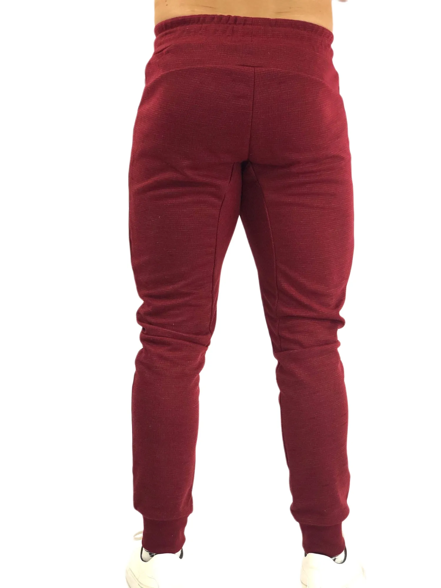 HOMME UPSIZE - Jogger - Rouge Bordeaux - BodyTrainerZ