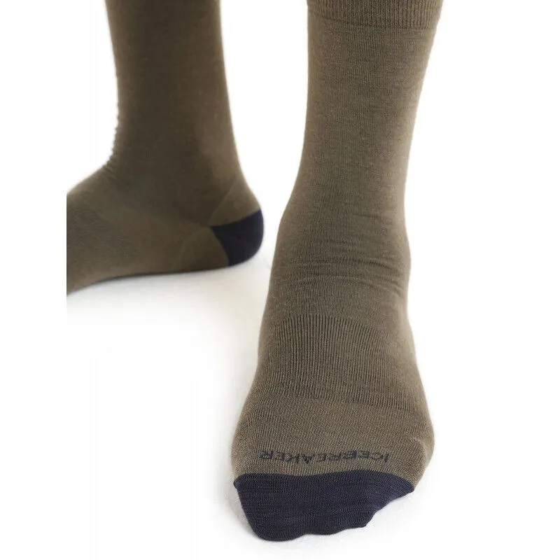 Icebreaker Lifestyle Fine Gauge Crew - Chaussettes en laine mérinos homme | Hardloop