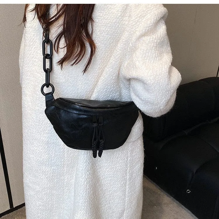 Janna - Sac en cuir pour femme Banana