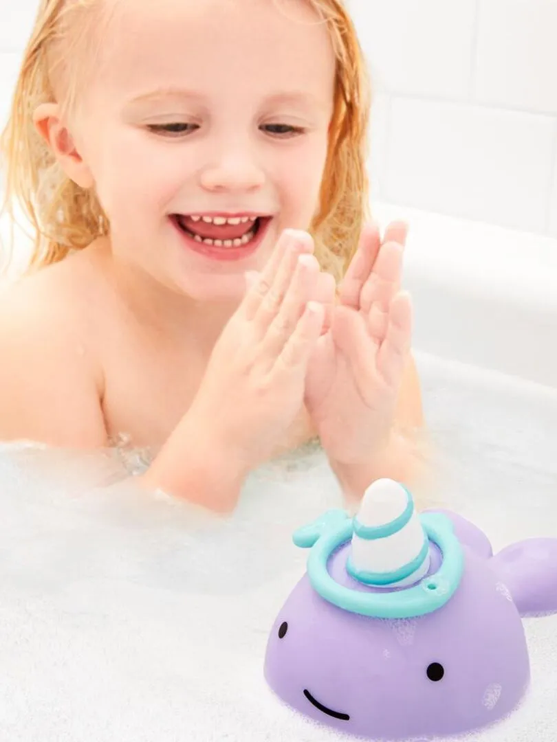 Jeu de bain Zoo lancer d'anneaux - Violet