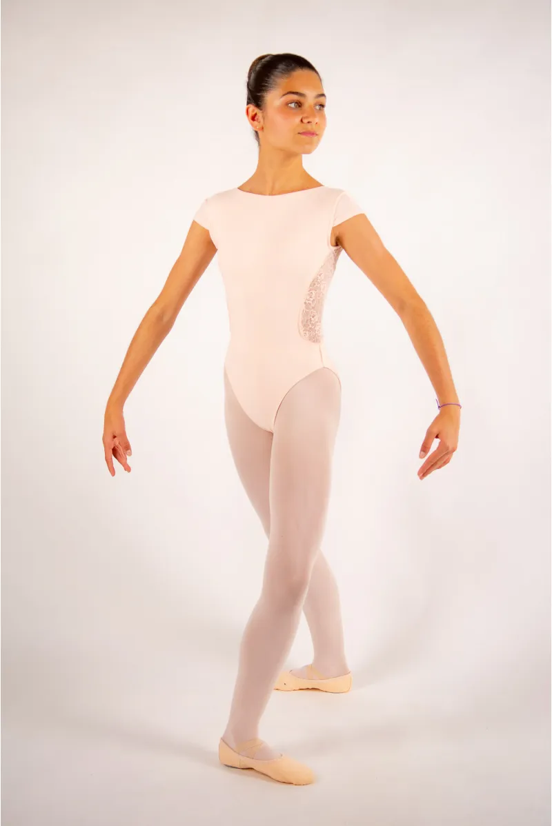 Justaucorps enfant Ballet Rosa Maeva poudré