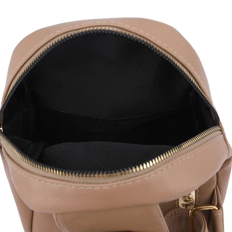 Lizzy - Sac en cuir pour femme Banana