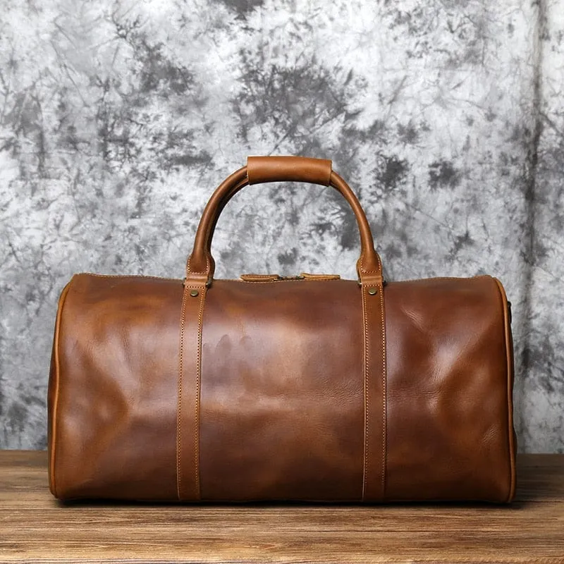 Lorenz - Sac de voyage en cuir Como pour hommes