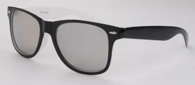 Lunettes de Soleil Fashion Wayfarer avec Intérieur Monture Coloré