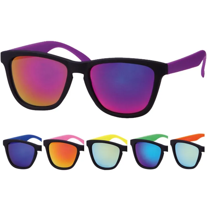 Lunettes de Soleil V-1077 à Monture de Différente Couleur