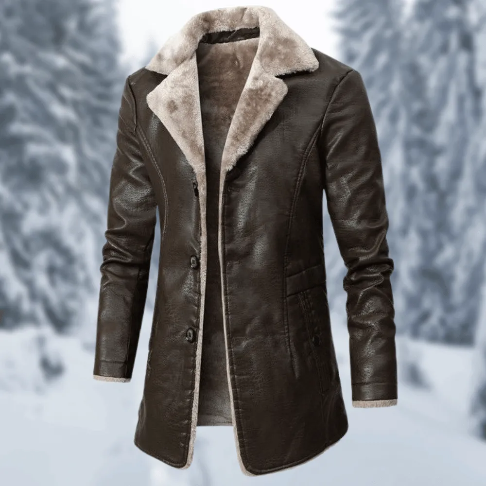 Manteau d'hiver chaud et élégant pour hommes