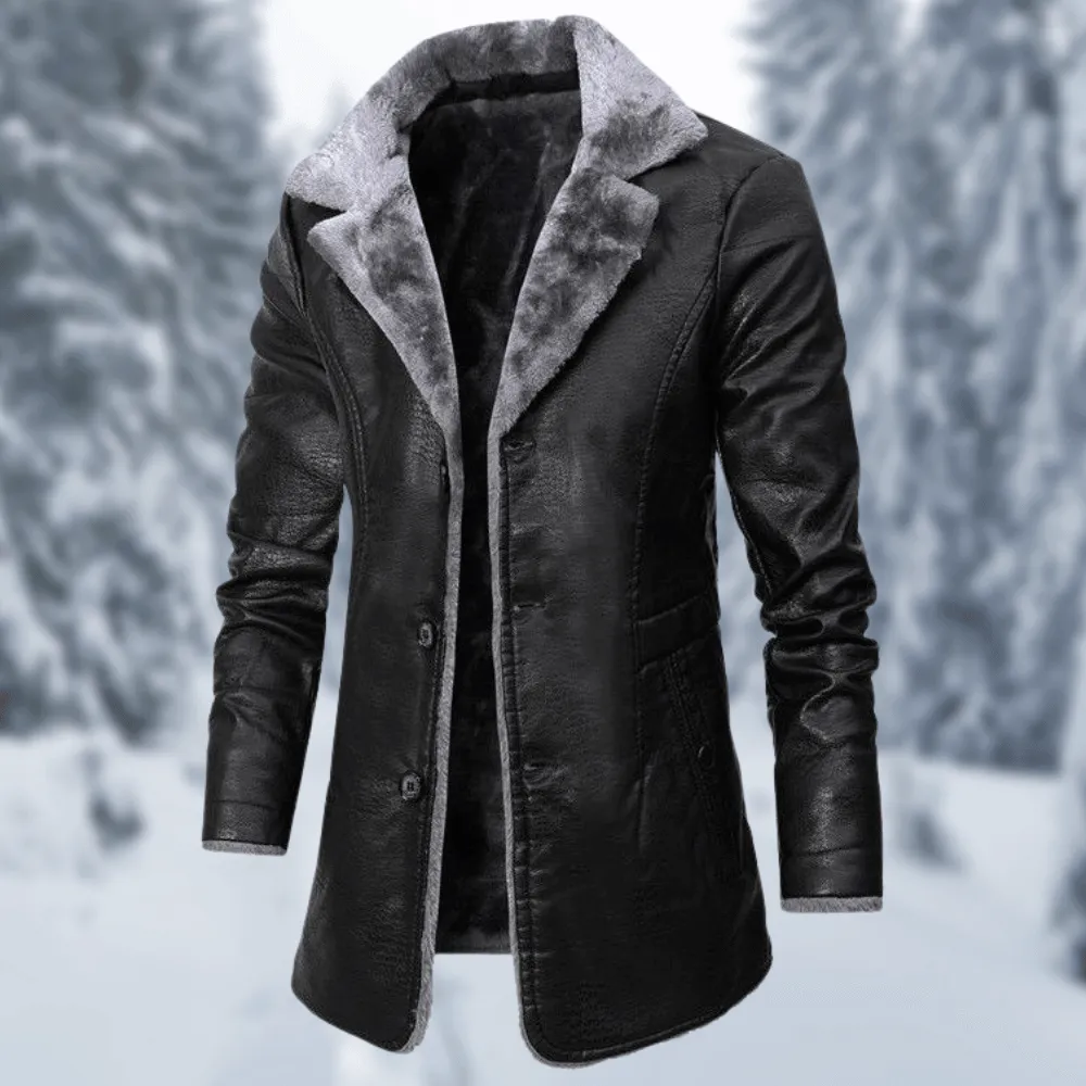 Manteau d'hiver chaud et élégant pour hommes