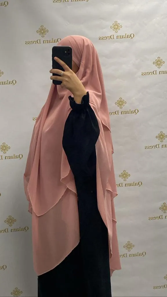 Maxi Khimar Luxury Mousseline 3 voiles