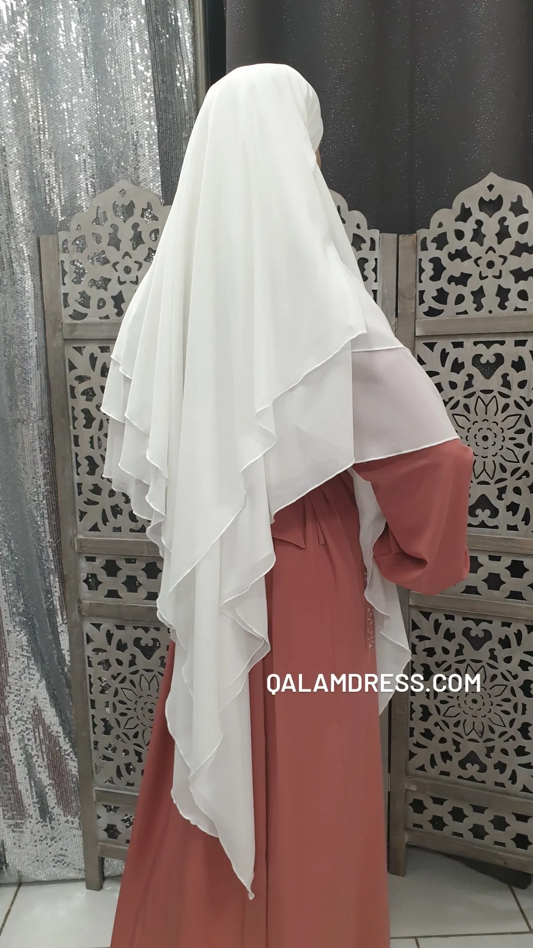 Maxi Khimar Luxury Mousseline 3 voiles