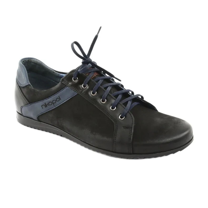 Nikopol Chaussures de sport pour hommes le noir bleu marin