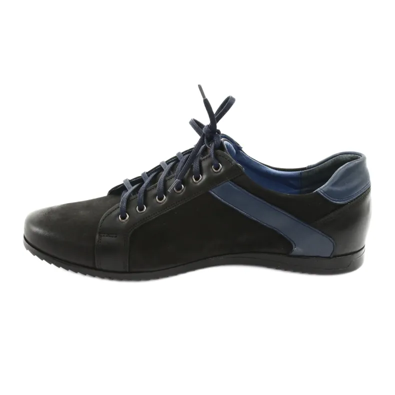 Nikopol Chaussures de sport pour hommes le noir bleu marin